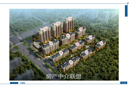 洲际花园3室2厅1卫73万98m2精装修出售，18+19